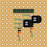 Fritzing board rendering