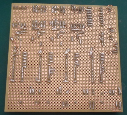 soldered perfboard