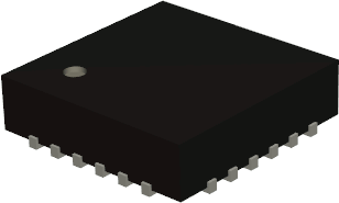 QFN 3D model