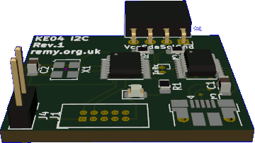 Rendered PCB