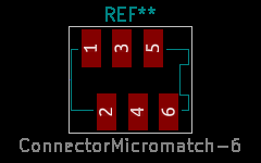 Generated SMD footprint