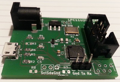 Fabricated PCB