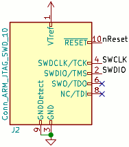 JTAG connector schematic