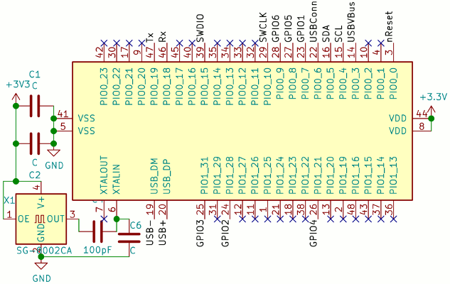 Main schematic fragment