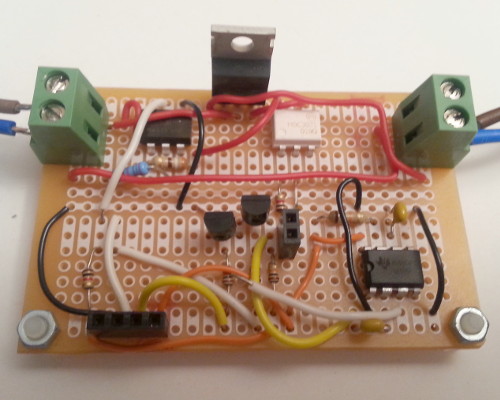 High-voltage interface board