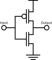 MOSFET NOT Gate