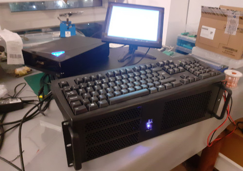 Server with mini-display