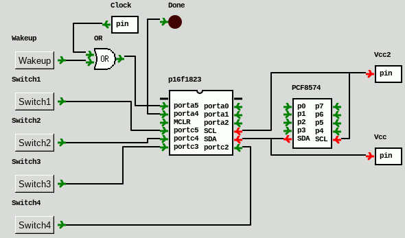 GPsim schematic