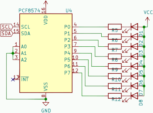 I/O Expander wiring