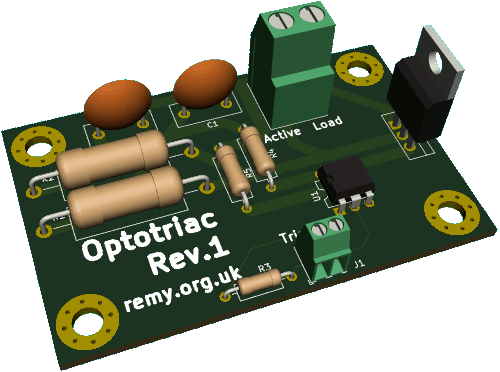 Opto-triac PCB