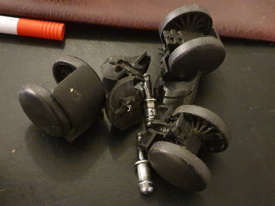 Broken casters