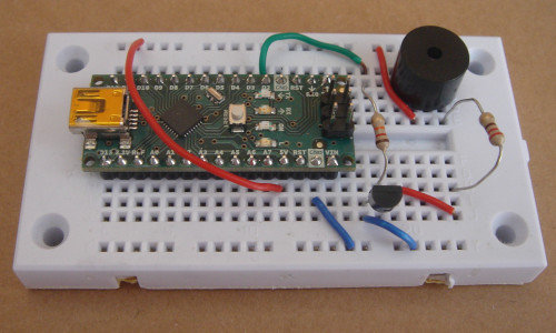 Interrupt test circuit