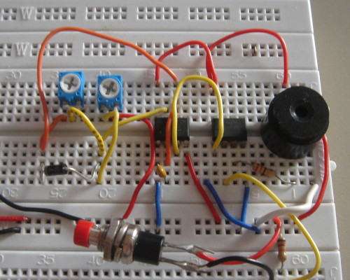 Prototype rebuilt circuit