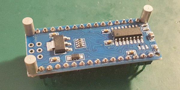 Arduino clone with standoffs