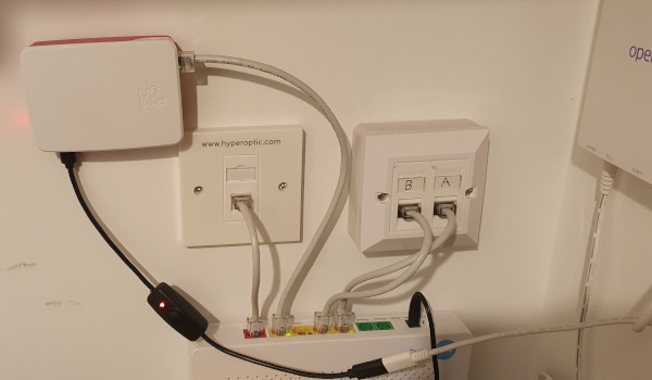 Internet uplink with RaspberryPi