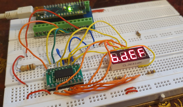 TM1620 test circuit