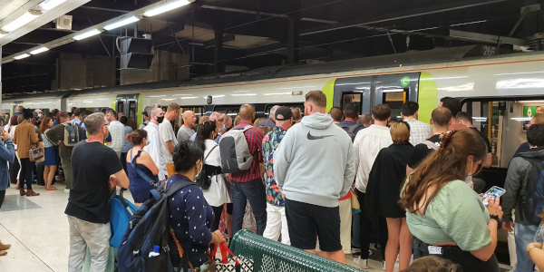 Packed trains
